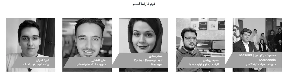 شرکت طراحی سایت تارنماگستر