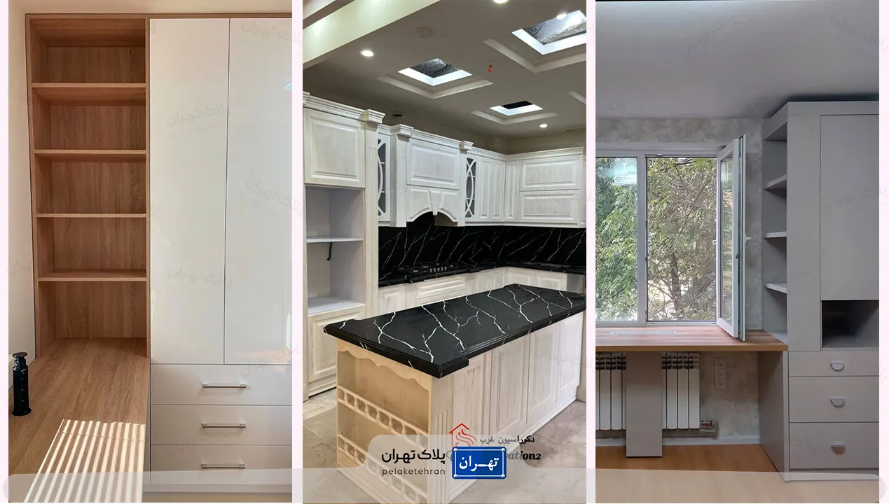 نمونه کار کابینت سازی دکوراسیون غرب