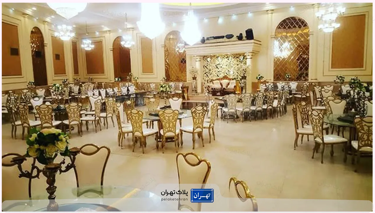 باغ تالار در غرب تهران (تالار پذیرایی عمارت تخت جمشید)