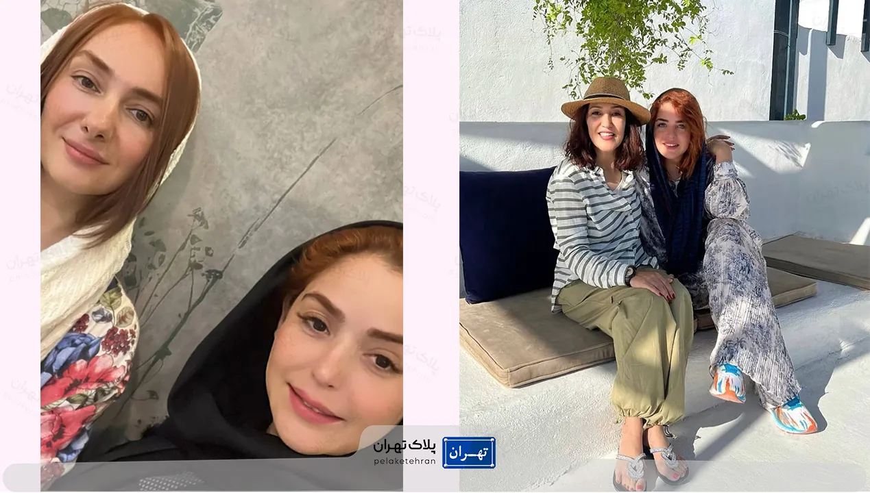 سلبریتی های سالن آرایشی شادی عقیلی